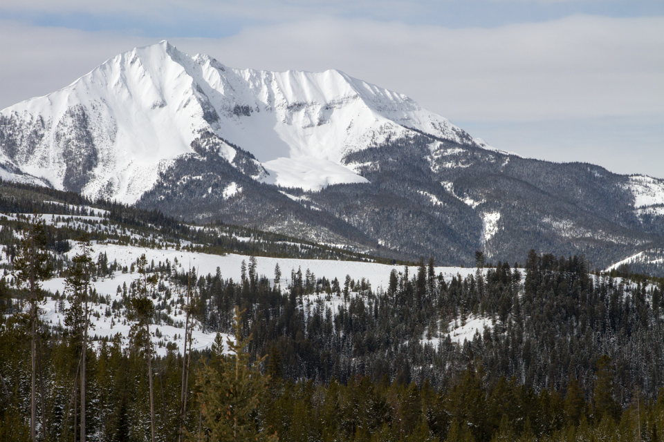 Fan Mountain in Yellowstone Club, Montana