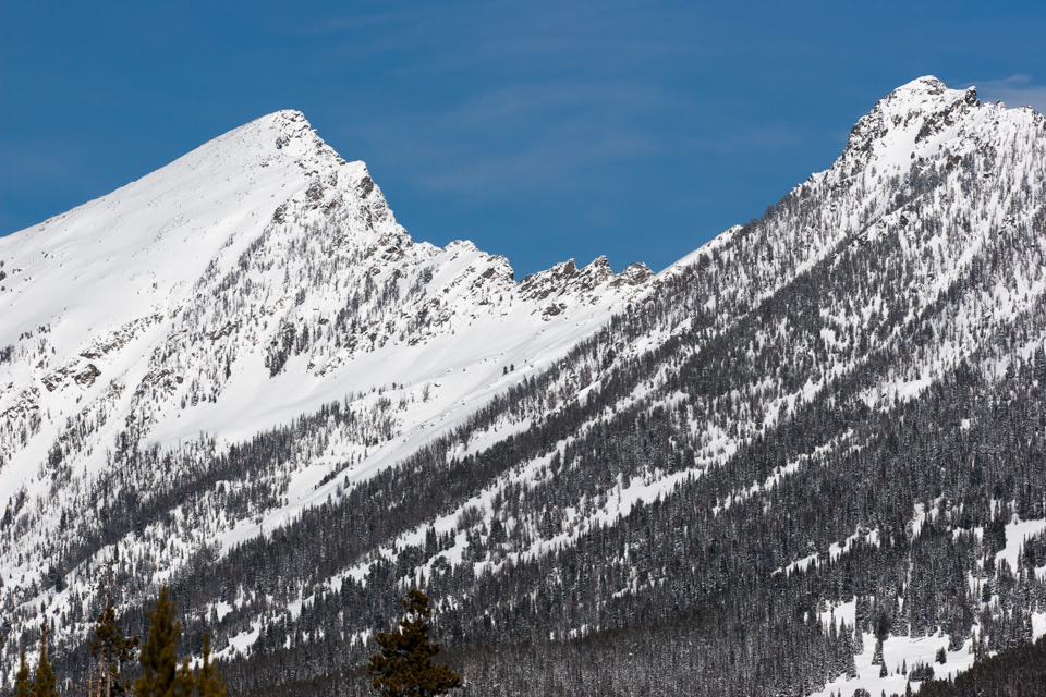 Spanish Peaks in Yellowstone Club, Montana
