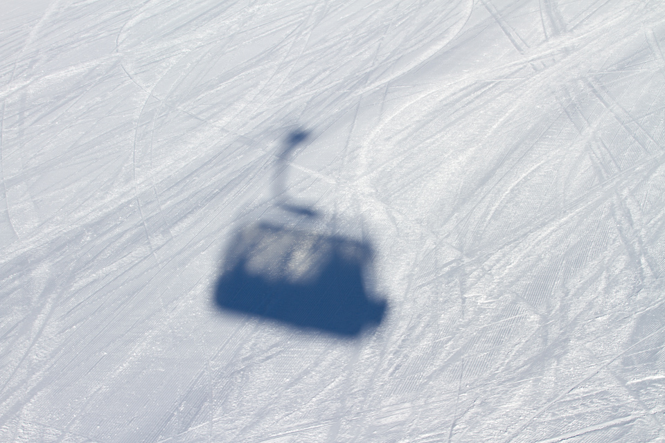 Overhead in Yellowstone Club, Montana