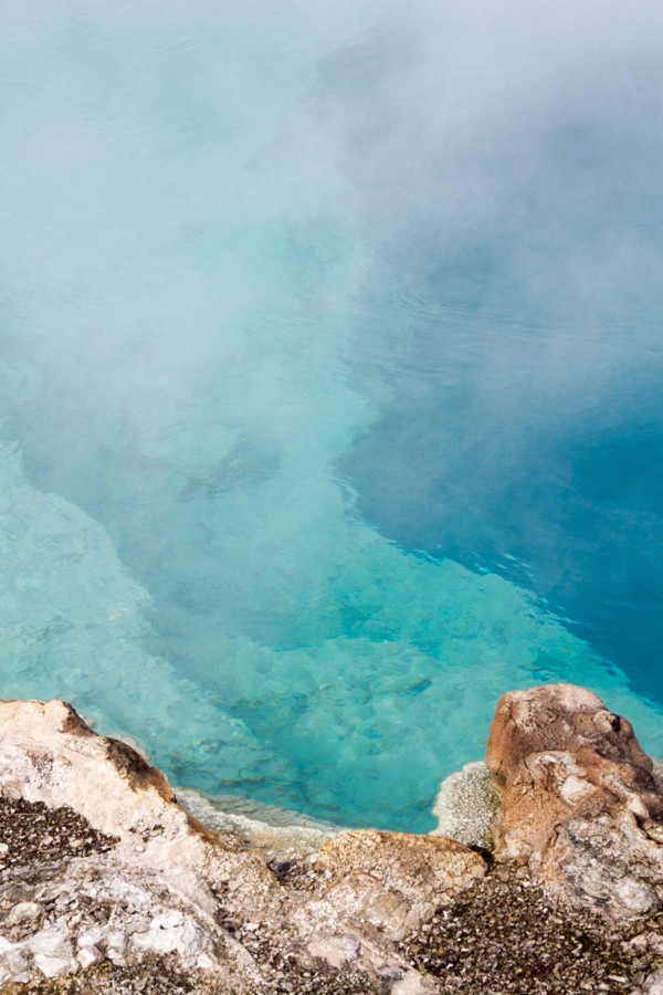 Sapphire Pool in Yellowstone National Park, Wyoming