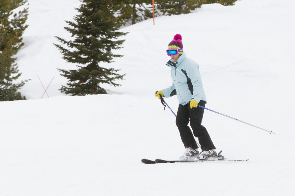 Down Hill Racer in Yellowstone Club, Montana