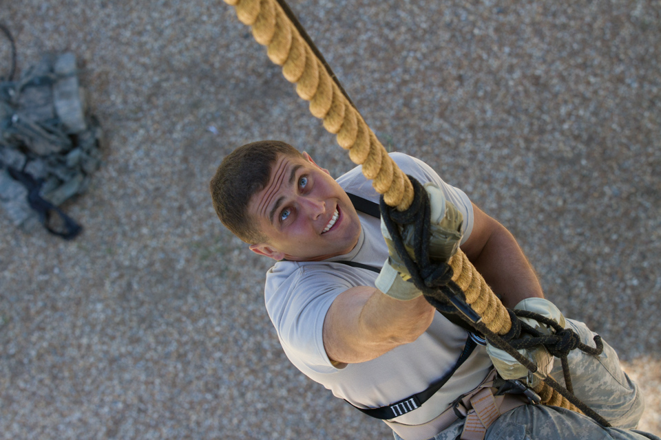 Prusik Climb in Columbus, Georgia