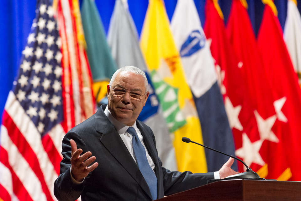 General Powell in Columbus, Georgia