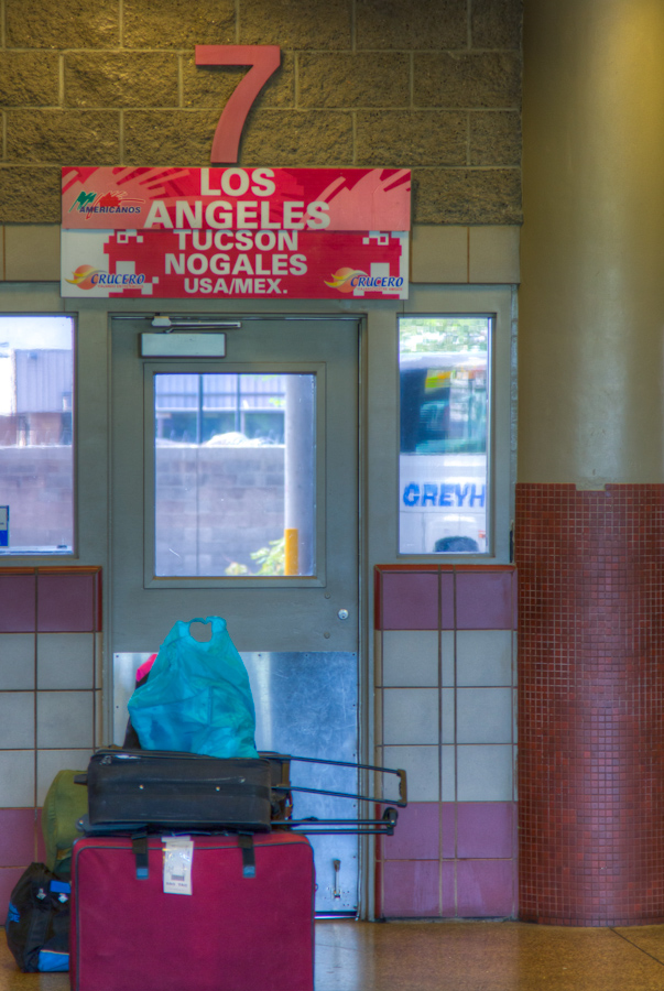 Bus to Nogales in Phoenix, Arizona