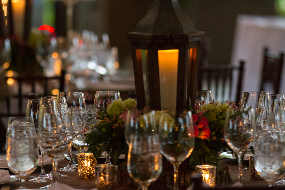 Reception Table in Highlands, North Carolina