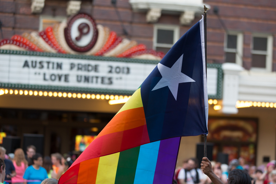 Austin Pride 2013 Parade in Austin, Texas