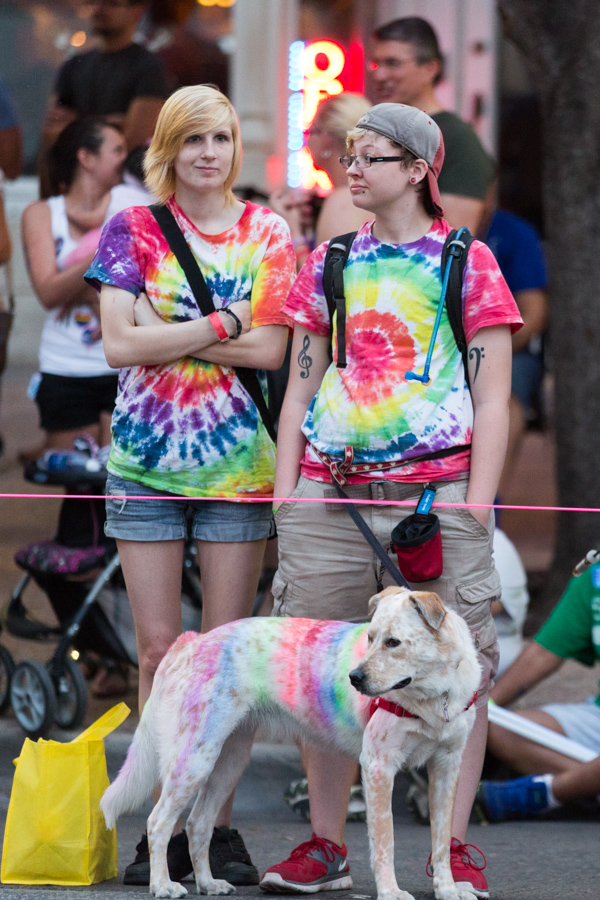 Rainbow Coordinated in Austin, Texas