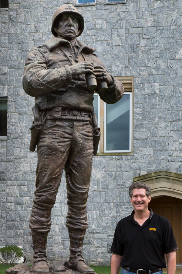 Cal and Patton in West Point, New York