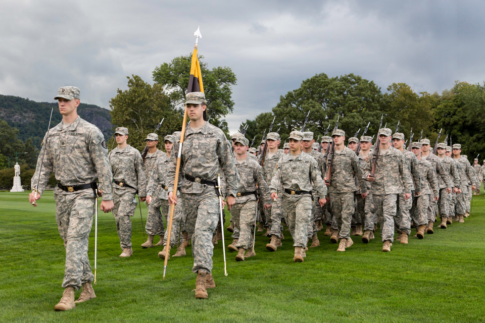 On Parade in West Point, New York