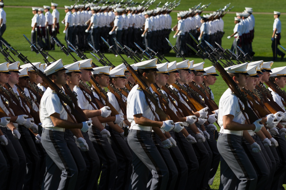 Marching in West Point, New York