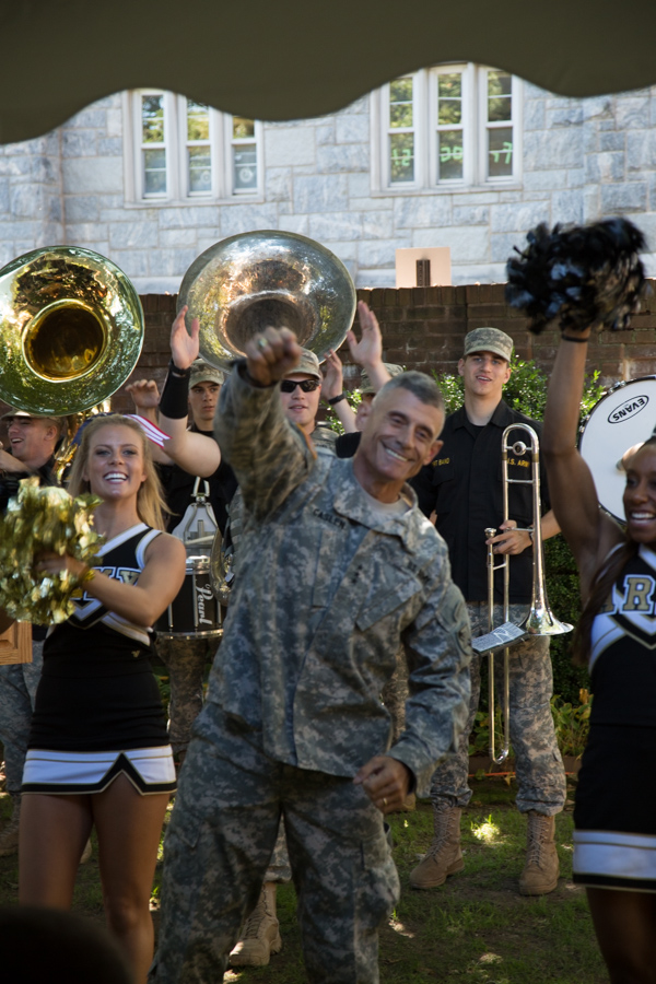 Lieutenant General Caslen in West Point, New York