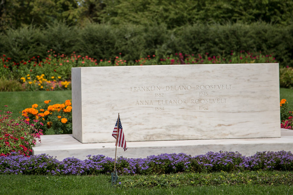 President Roosevelt in Hyde Park, New York
