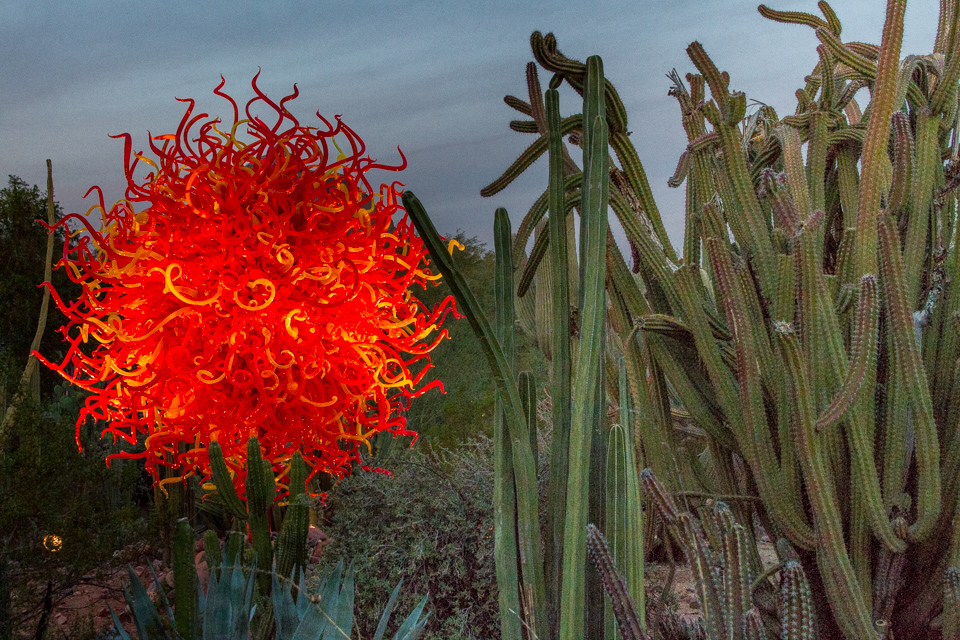 Summer Sun Massing in Phoenix, Arizona