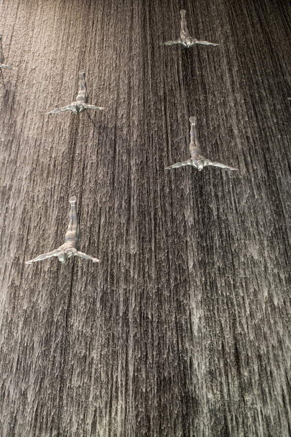 Mall Waterfall in Dubai, UAE