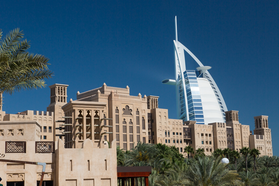 Old and New in Dubai, UAE
