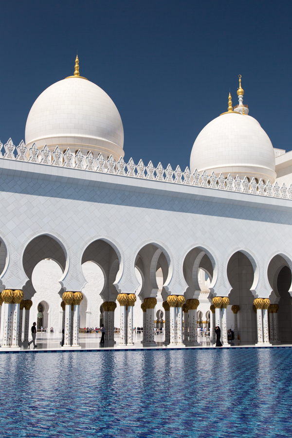 Reflecting Pool in Abu Dhabi, UAE