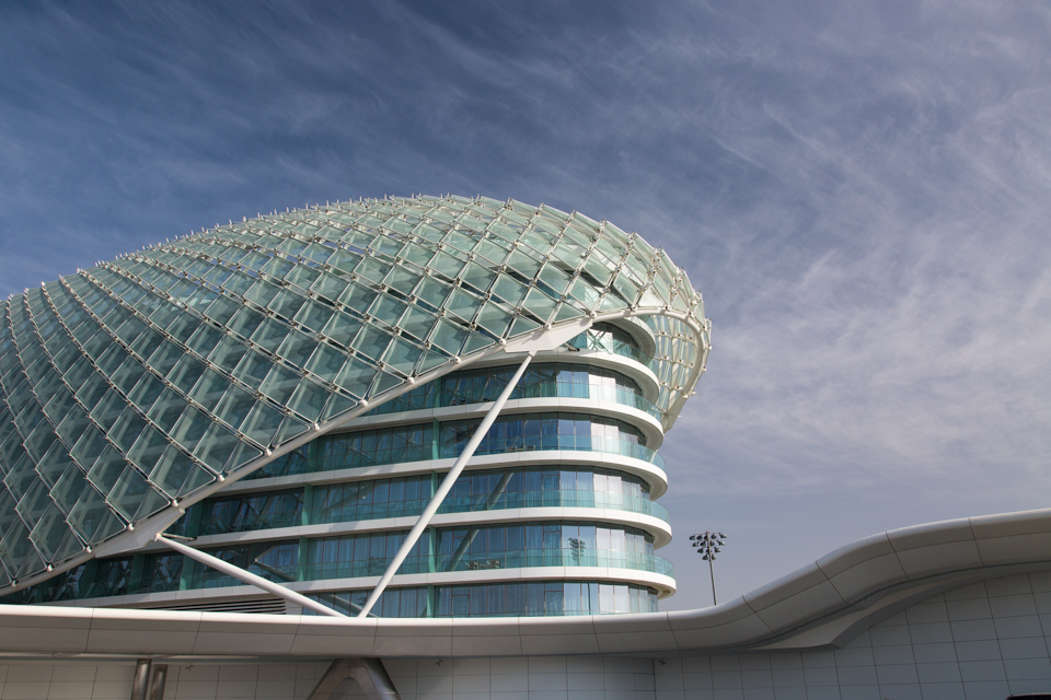 Yas Viceroy Hotel in Abu Dhabi, UAE