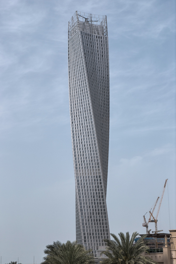 Infinity Tower in Dubai, UAE