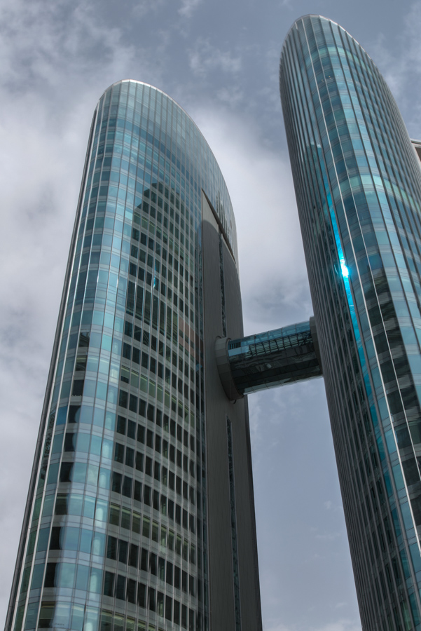 Building with a Hole in Dubai, UAE