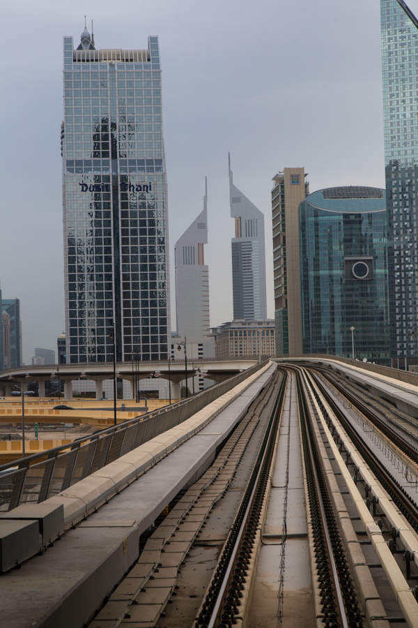 Subway With a View in Dubai, UAE