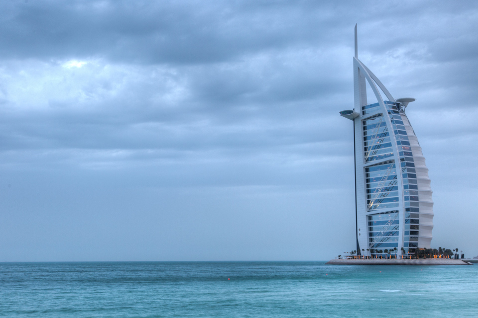 The Sail in Dubai, UAE