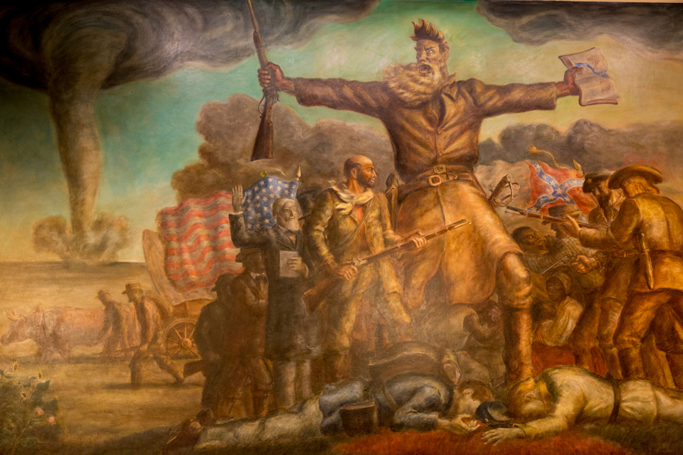 John Brown in Topeka, Kansas