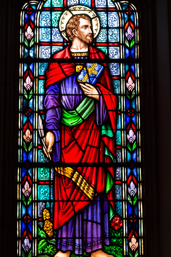 Saint in Glass in Topeka, Kansas