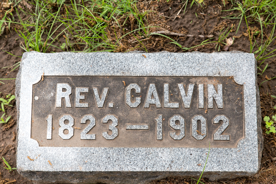 Reverend Calvin Holman in Topeka, Kansas