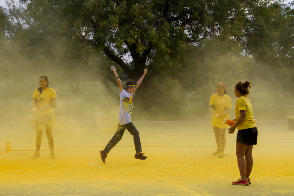 Yellow Mist in Austin, Texas