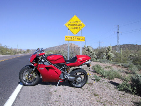Raquel Ducati on the Apache Trail
